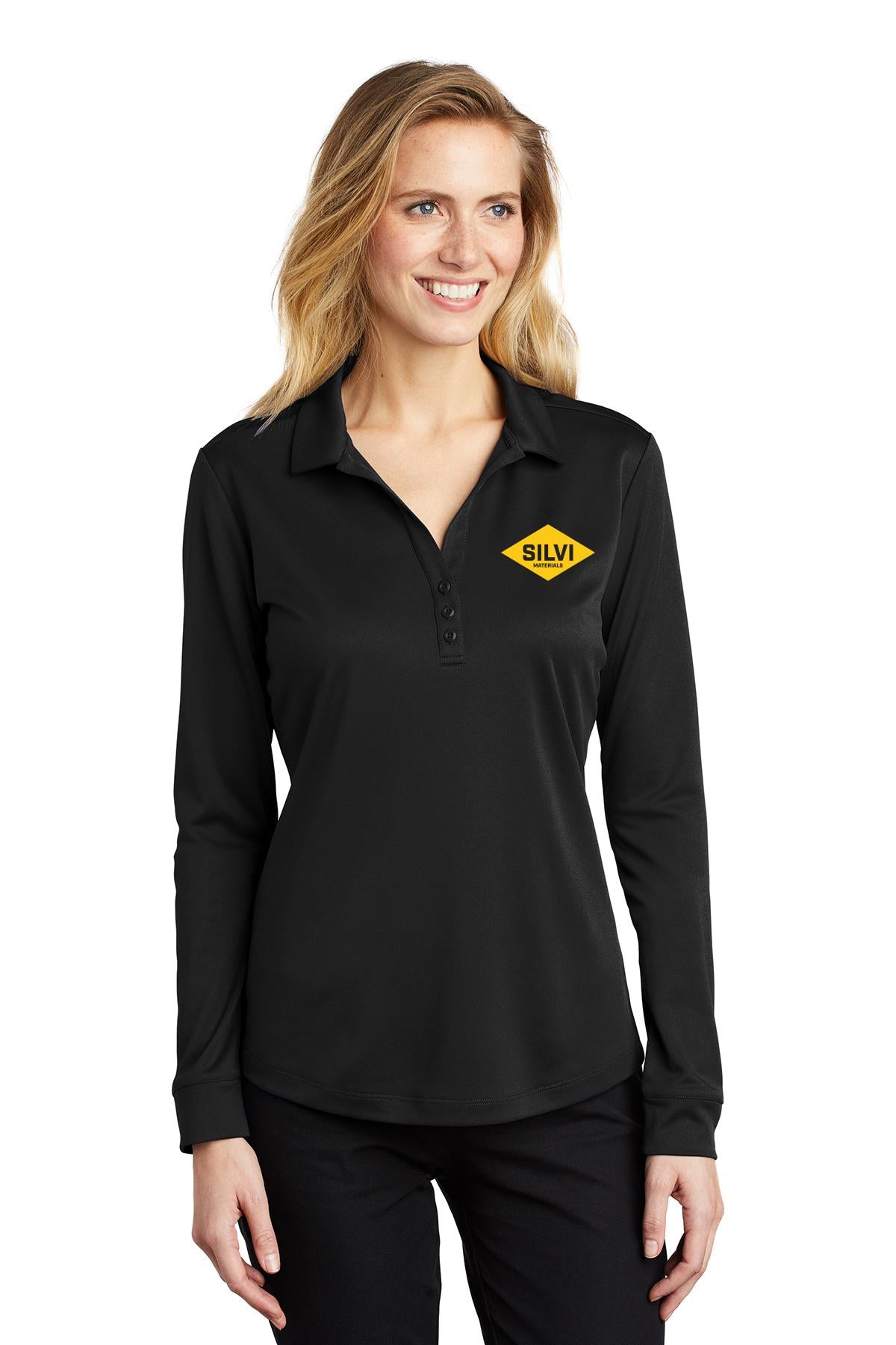 Ladies Long Sleeve Polo