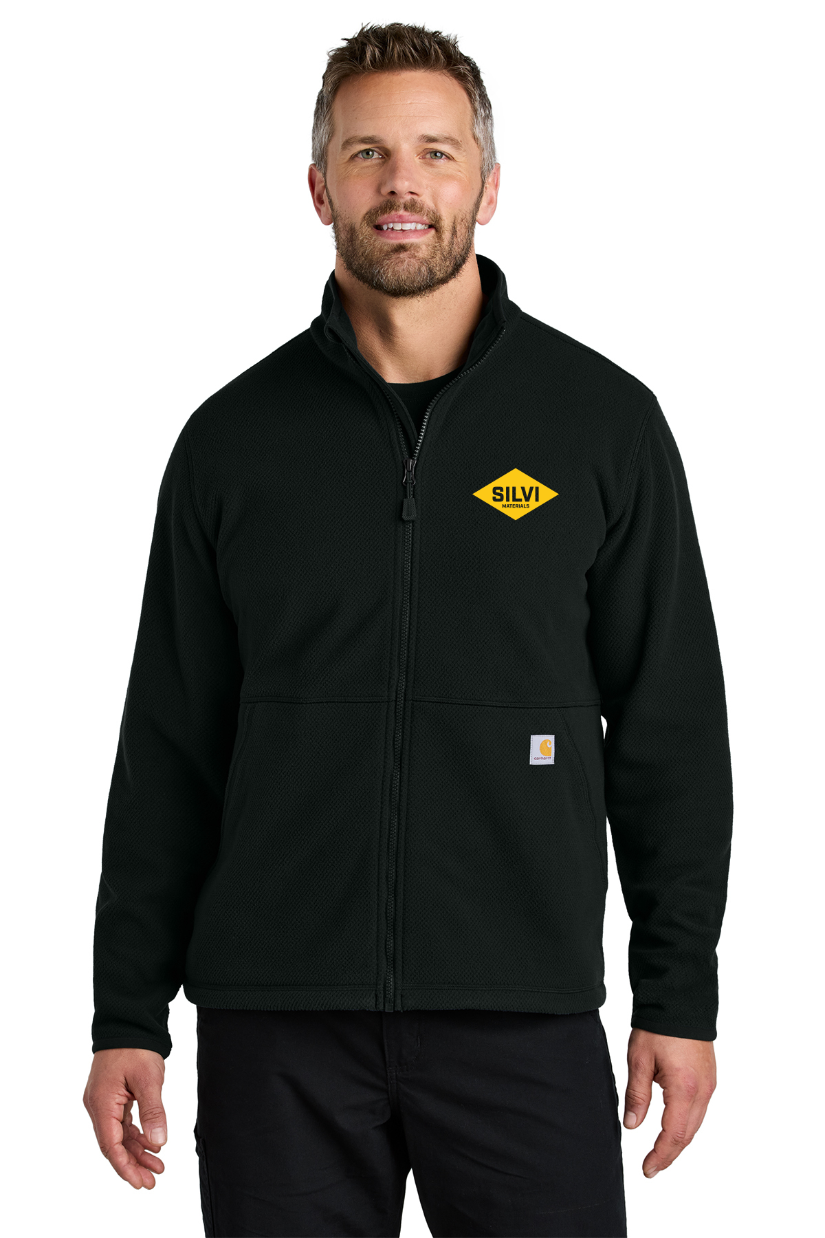 Carhartt Textured Full Zip Fleece Jacket